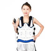 Adjustable Thoracolumbar Fixation Brace And Waist Protector,Style: